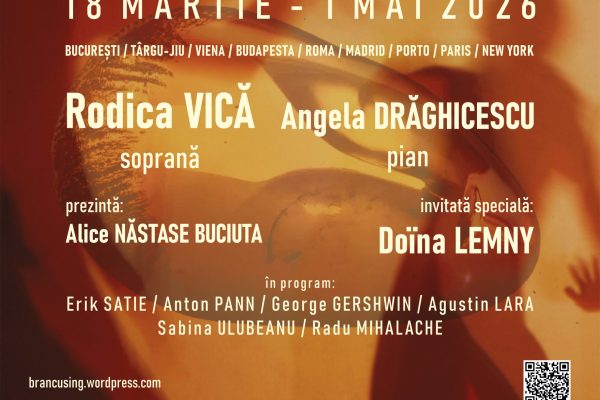 Angela Drăghicescu, Constantin Brâncuși, istoricul de artă Doina Lemny, jurnalista Alice Năstase Buciuta, Radu Mihalache, Rodica Vică, Sabina Ulubeanu, Turneul internațional BrancuSING
